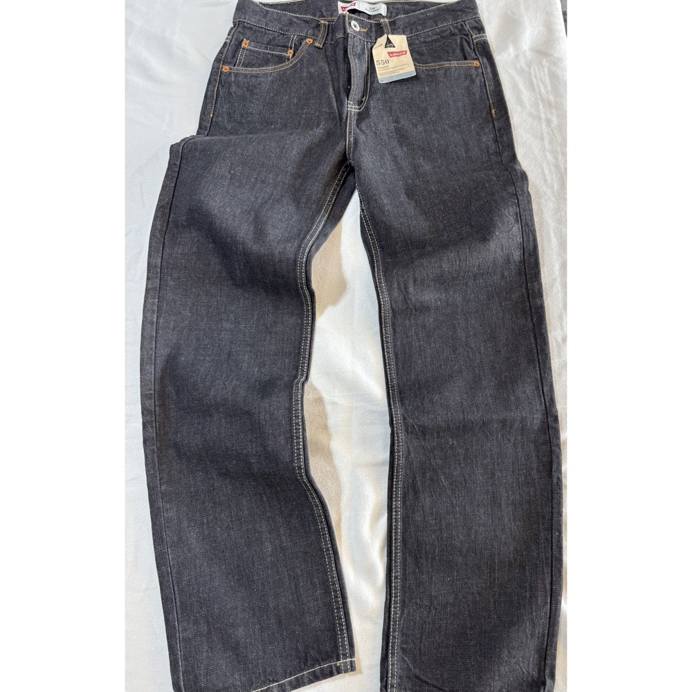 Levi's 550 Denim Mens NWT Jeans 29x 29 Relaxed Fit Zip Fly